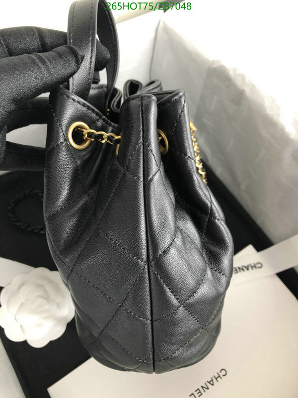 Chanel Bags -(Mirror)-Backpack-,Code: ZB7048,$: 265USD