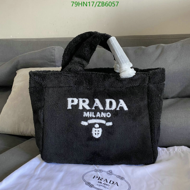 Prada Bag-(4A)-Handbag-,Code: ZB6057,$: 79USD