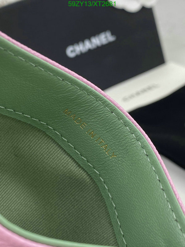 Chanel Bags ( 4A )-Wallet-,Code: XT2681,$: 59USD