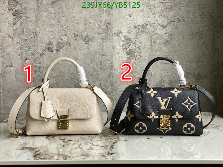 LV Bags-(Mirror)-Handbag-,Code: YB5125,$: 239USD