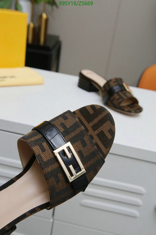 Women Shoes-Fendi, Code: ZS669,$: 89USD