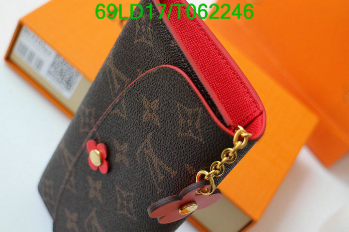 LV Bags-(Mirror)-Wallet-,Code: T062246,$: 69USD