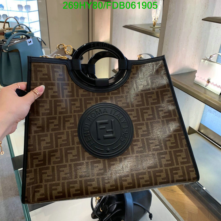 Fendi Bag-(Mirror)-Handbag-,Code: FDB061905,$: 269USD