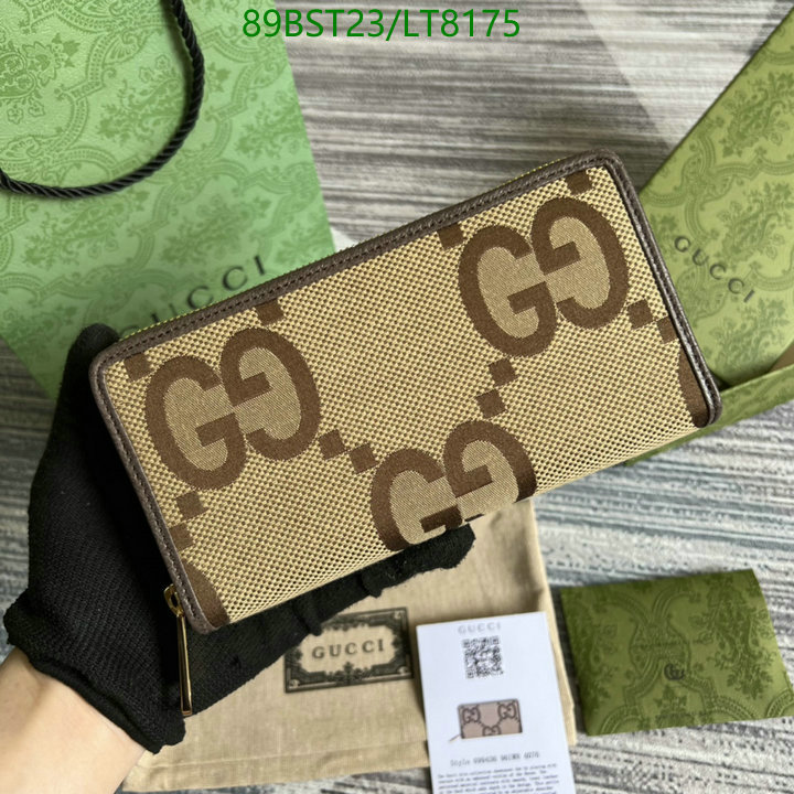 Gucci Bag-(Mirror)-Wallet-,Code: LT8175,$: 89USD