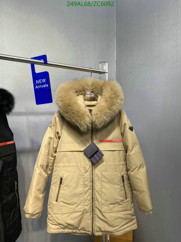 Down jacket Women-Prada, Code: ZC6092,$: 249USD