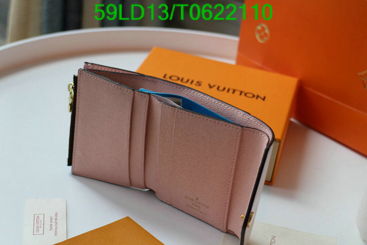 LV Bags-(Mirror)-Wallet-,Code: T0622110,$: 59USD