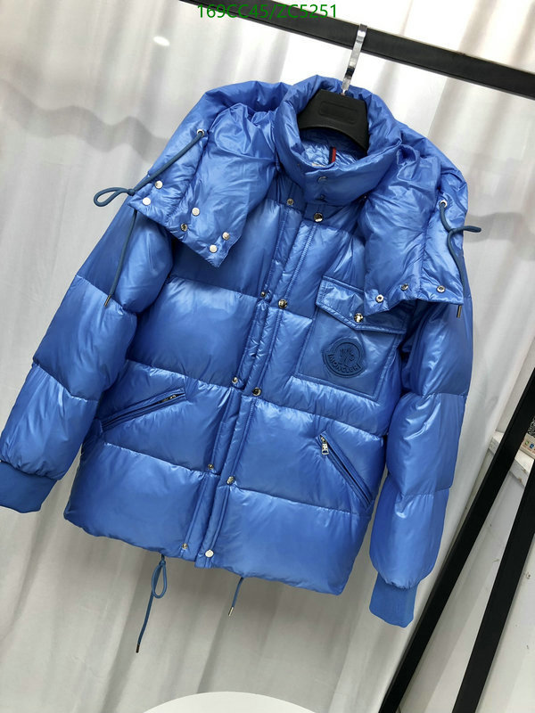 Down jacket Men-Moncler, Code: ZC5251,$: 169USD