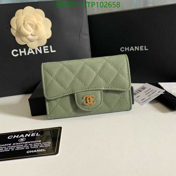 Chanel Bags ( 4A )-Wallet-,Code: TP102658,$: 55USD