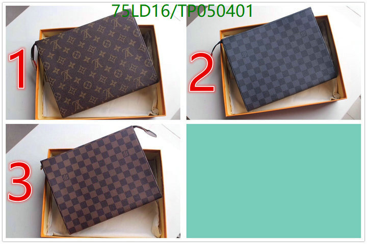 LV Bags-(Mirror)-Wallet-,Code: TP050401,$: 75USD