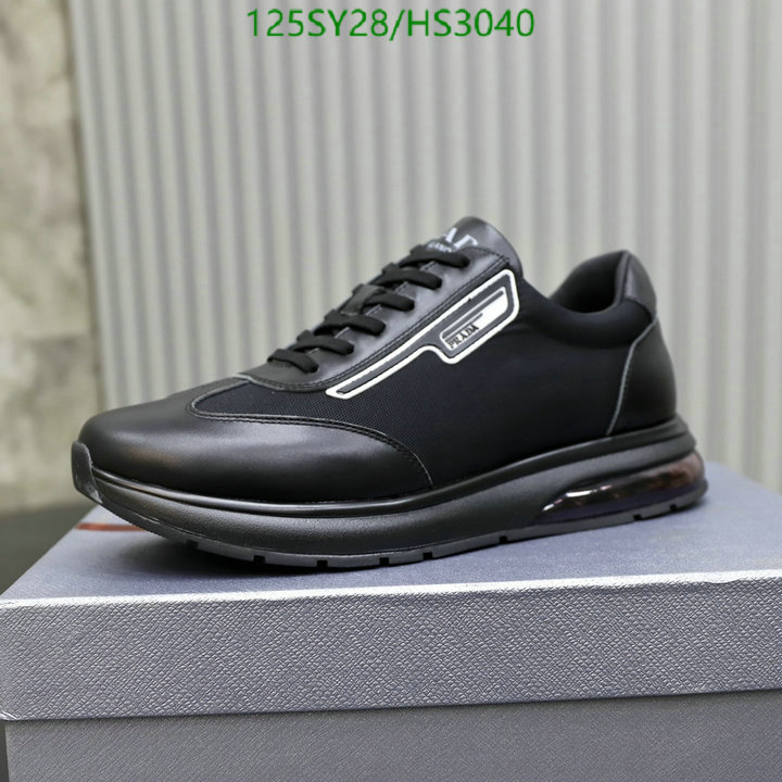 Men shoes-Prada, Code: HS3040,$: 125USD