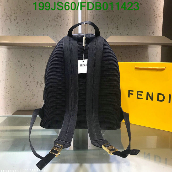 Fendi Bag-(Mirror)-Backpack-,Code: FDB011423,$: 199USD