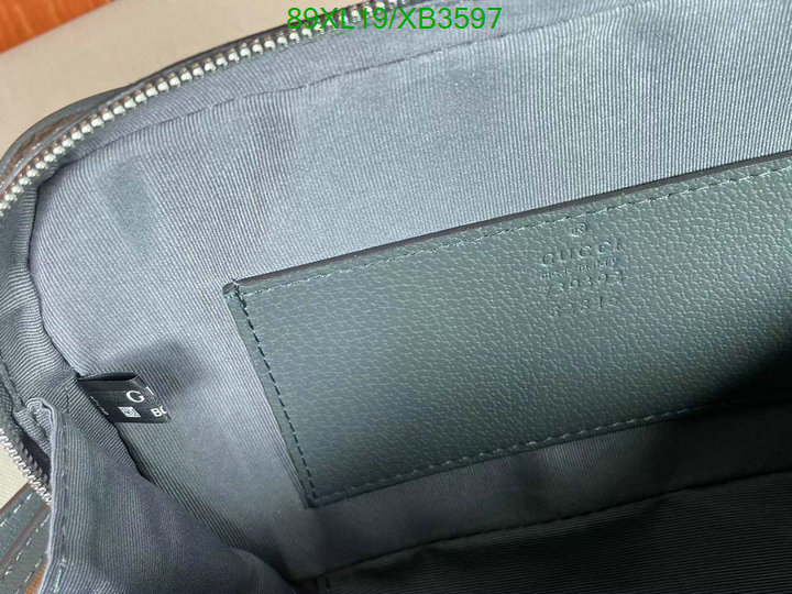 Gucci Bag-(4A)-Diagonal-,Code: XB3597,$: 89USD