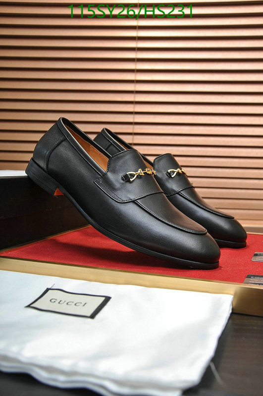 Men shoes-Gucci, Code: HS231,$: 115USD