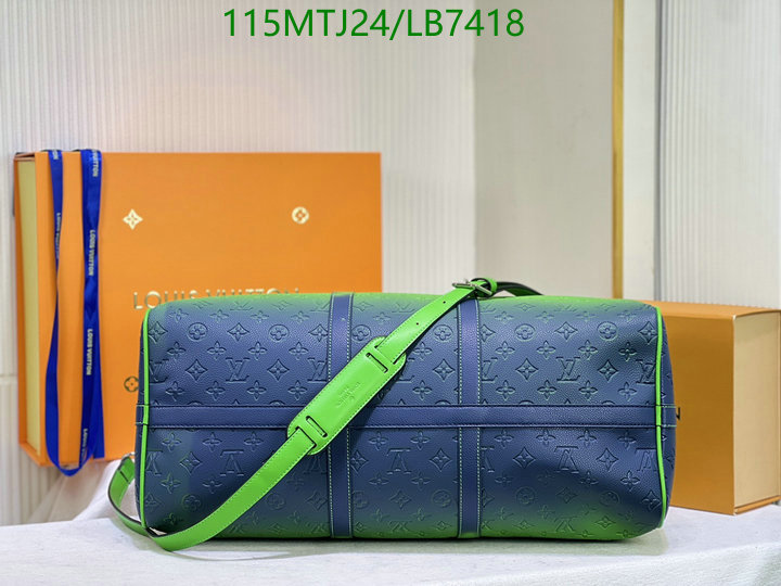 LV Bags-(4A)-Keepall BandouliRe 45-50-,Code: LB7418,$: 115USD