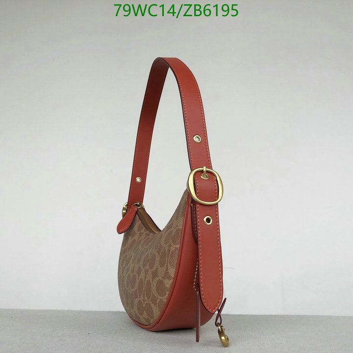 Coach Bag-(4A)-Handbag-,Code: ZB6195,$: 79USD