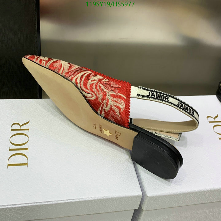 Women Shoes-Dior,-Code: HS5977,$: 119USD