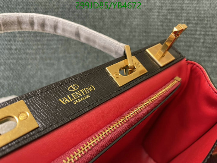 Valentino Bag-(Mirror)-Handbag-,Code: YB4672,$: 299USD