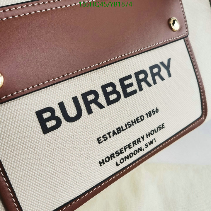 Burberry Bag-(Mirror)-Handbag-,Code: YB1874,$: 185USD