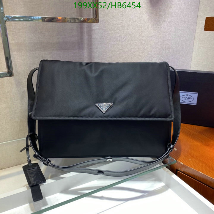 Prada Bag-(Mirror)-Diagonal-,Code: HB6454,$: 199USD