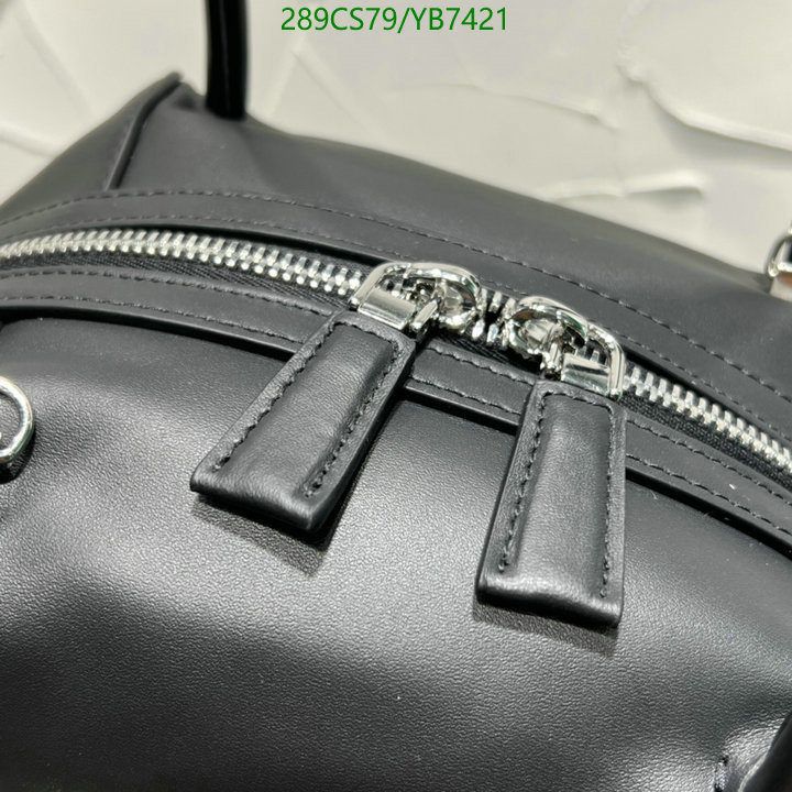 Prada Bag-(Mirror)-Handbag-,Code: YB7421,$: 289USD