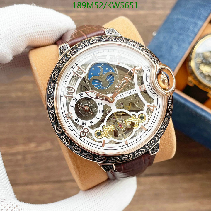 Watch-4A Quality-Cartier, Code: KW5651,$: 189USD