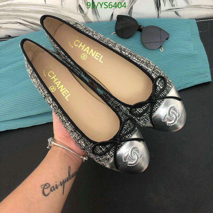 Chanel-Ballet Shoes,Code: YS6404,$: 95USD