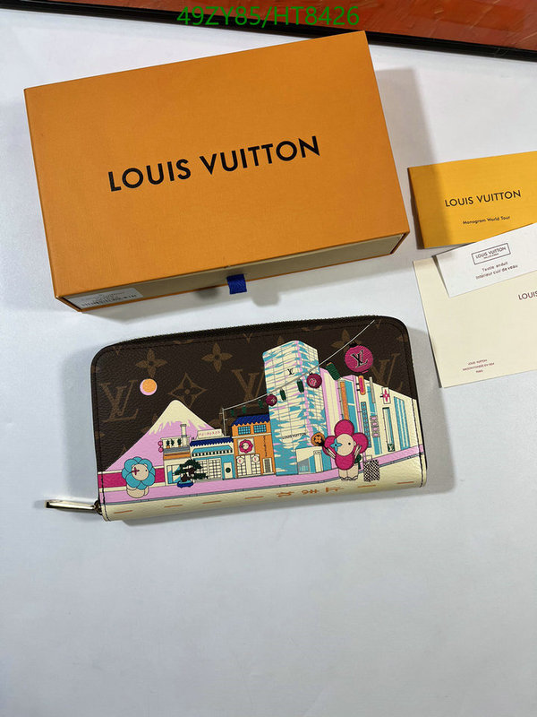 LV Bags-(4A)-Wallet-,Code: HT8426,$: 49USD