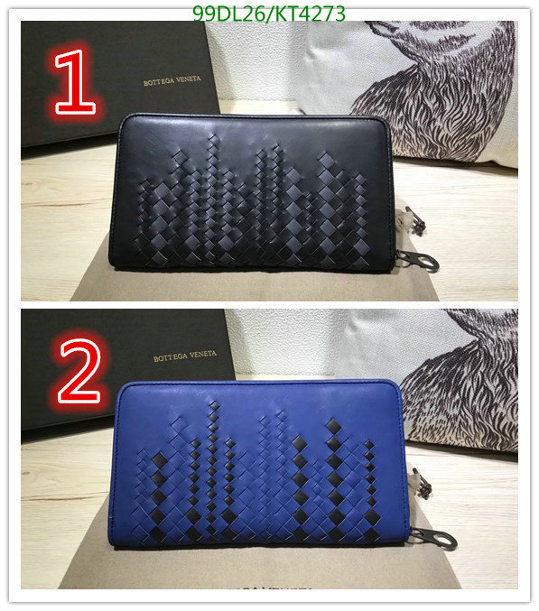 BV Bag-(Mirror)-Wallet-,Code: KT4273,$: 99USD