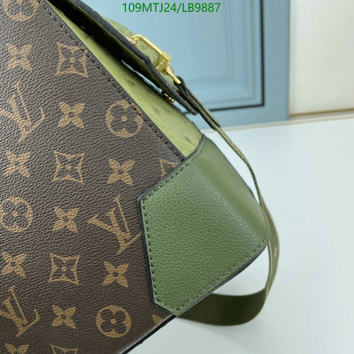 LV Bags-(4A)-Handbag Collection-,Code: LB9887,$: 109USD