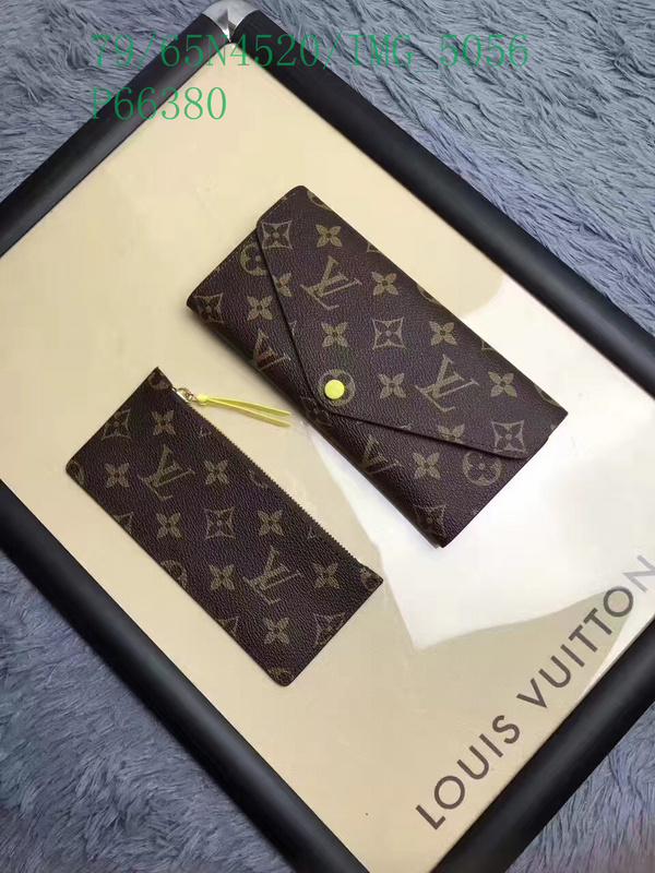 LV Bags-(Mirror)-Wallet-,Code：LT120125,$: 79USD