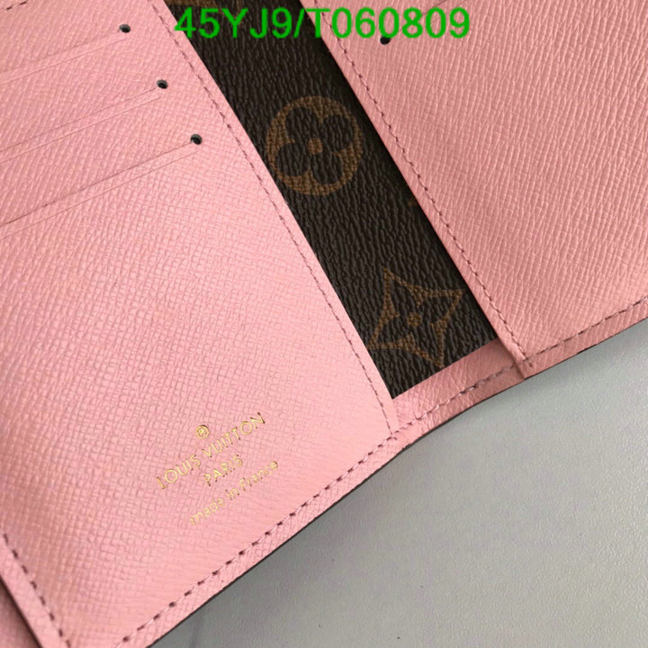 LV Bags-(4A)-Wallet-,Code: T060809,$: 45USD