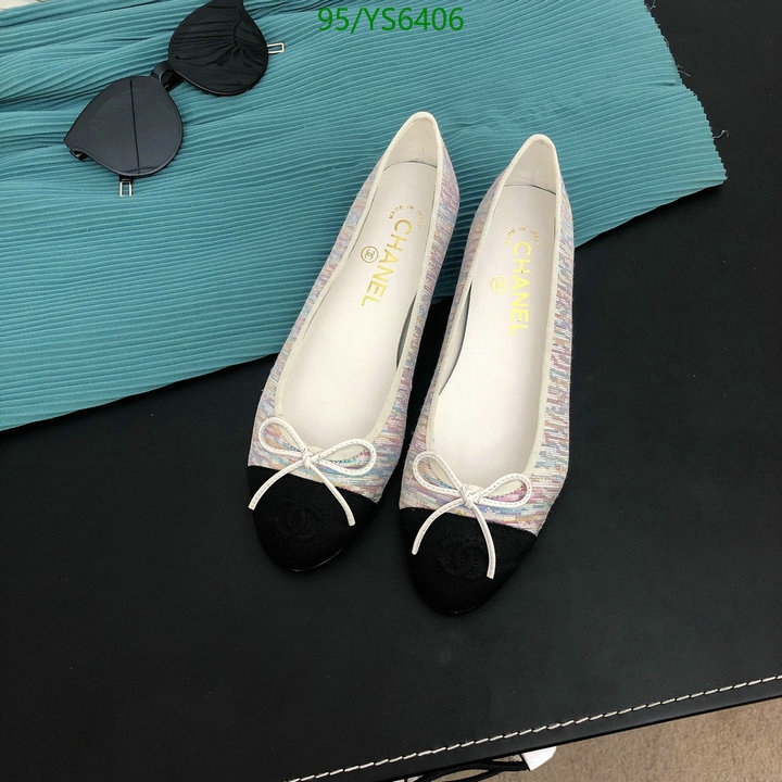 Chanel-Ballet Shoes,Code: YS6406,$: 95USD