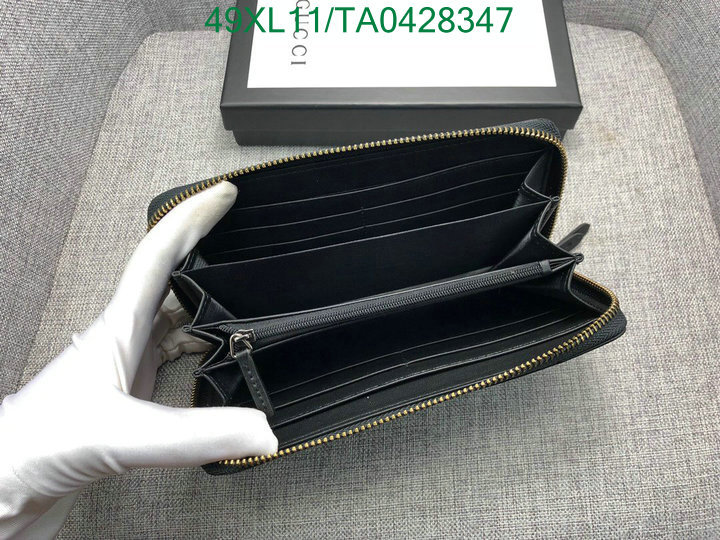 Gucci Bag-(4A)-Wallet-,Code:TA0428347,$: 49USD