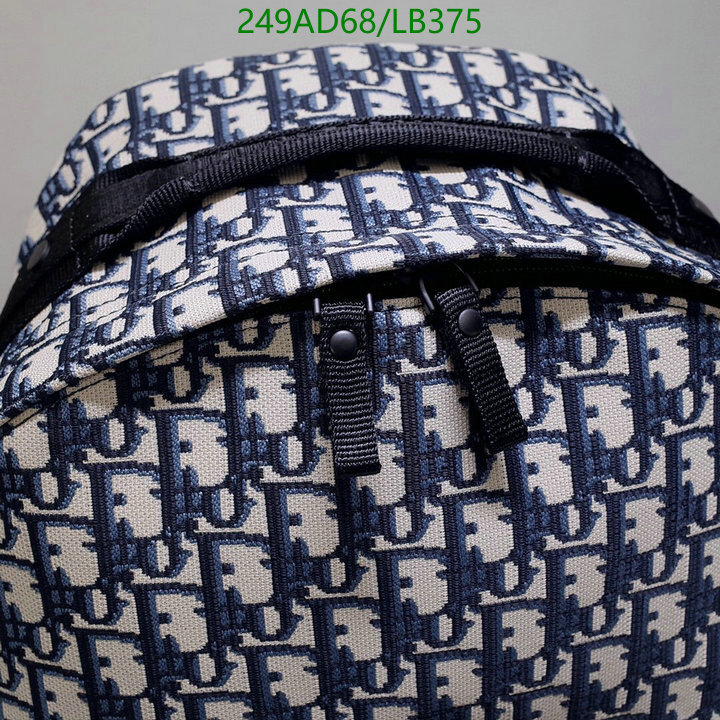 Dior Bags -(Mirror)-Backpack-,Code: LB375,$: 249USD