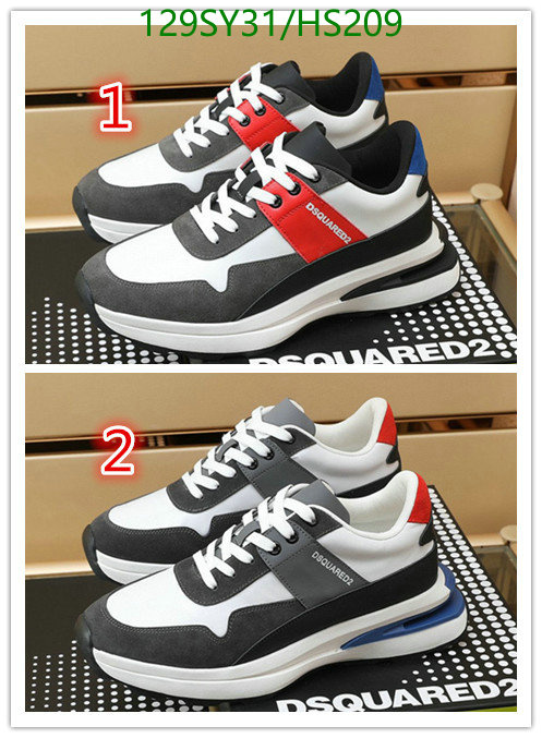 Men shoes-DSQUARED2, Code: HS209,$: 129USD