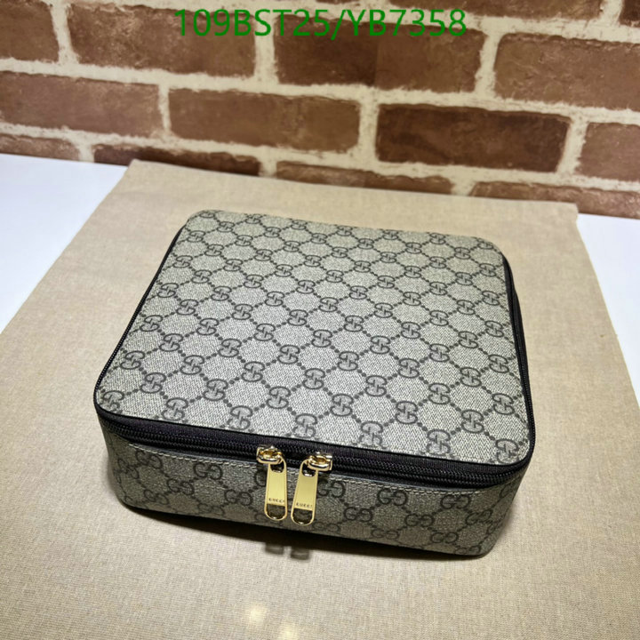 Gucci Bag-(Mirror)-Makeup bag-,Code: YB7358,$: 109USD