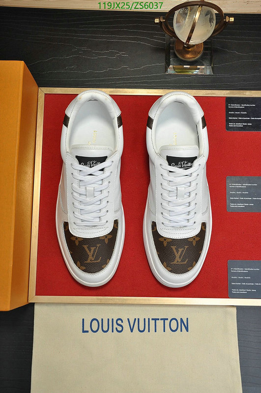 Men shoes-LV, Code: ZS6037,$: 119USD