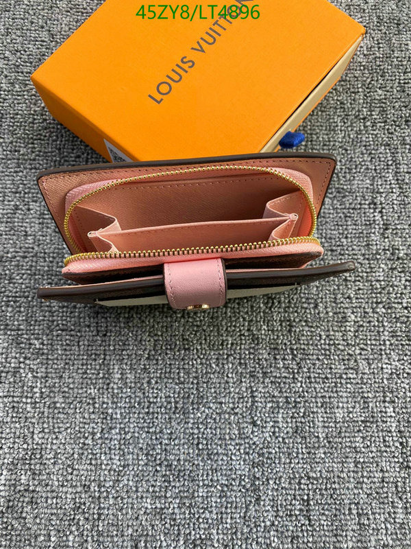 LV Bags-(4A)-Wallet-,Code: LT4896,$: 45USD