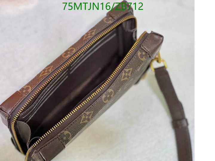 LV Bags-(4A)-Petite Malle-,Code: ZB712,$: 75USD