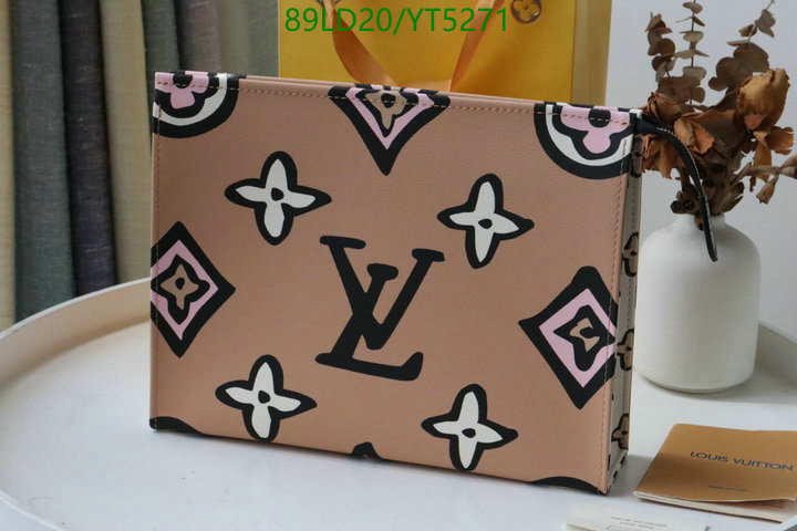 LV Bags-(Mirror)-Wallet-,Code: YT5271,$: 89USD