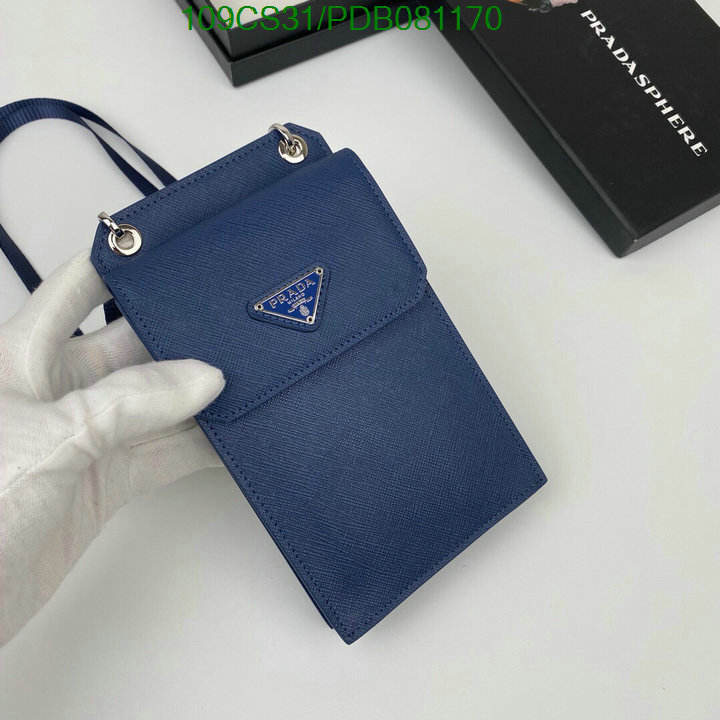 Prada Bag-(Mirror)-Diagonal-,Code:PDB081170,$:109USD