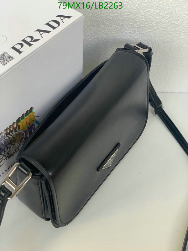 Prada Bag-(4A)-Diagonal-,Code: LB2263,$: 79USD