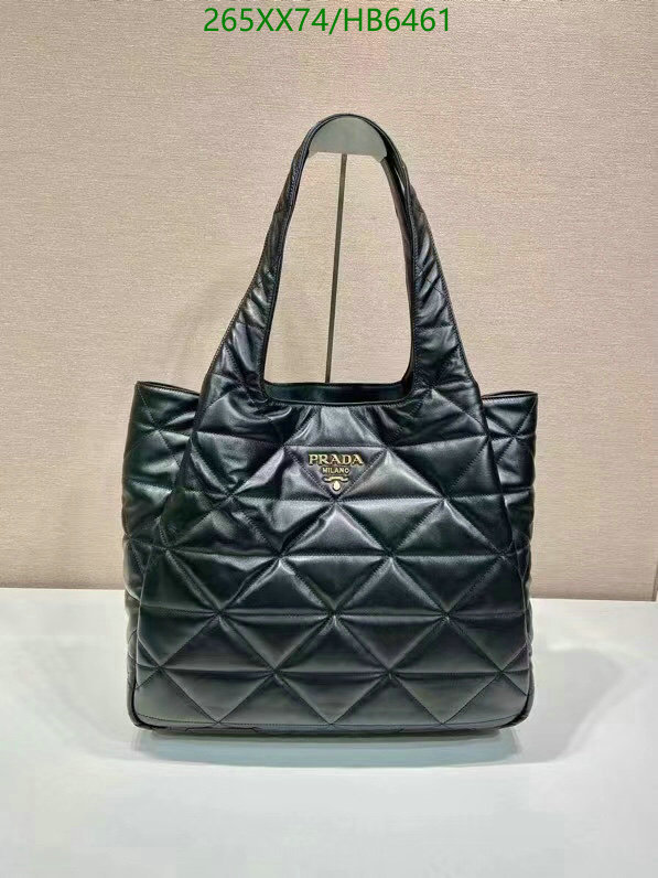 Prada Bag-(Mirror)-Handbag-,Code: HB6461,$: 265USD