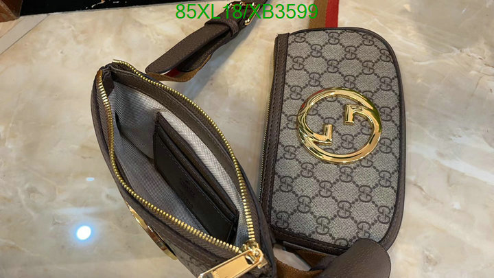 Gucci Bag-(4A)-Belt Bag-Chest Bag--,Code: XB3599,$: 85USD