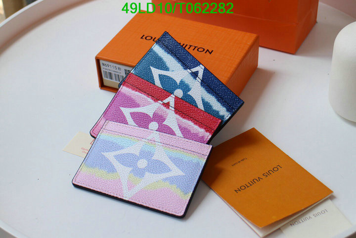 LV Bags-(Mirror)-Wallet-,Code: T062282,$: 49USD