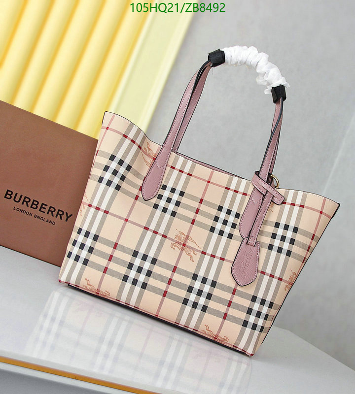 Burberry Bag-(4A)-Handbag-,Code: ZB8492,$: 105USD