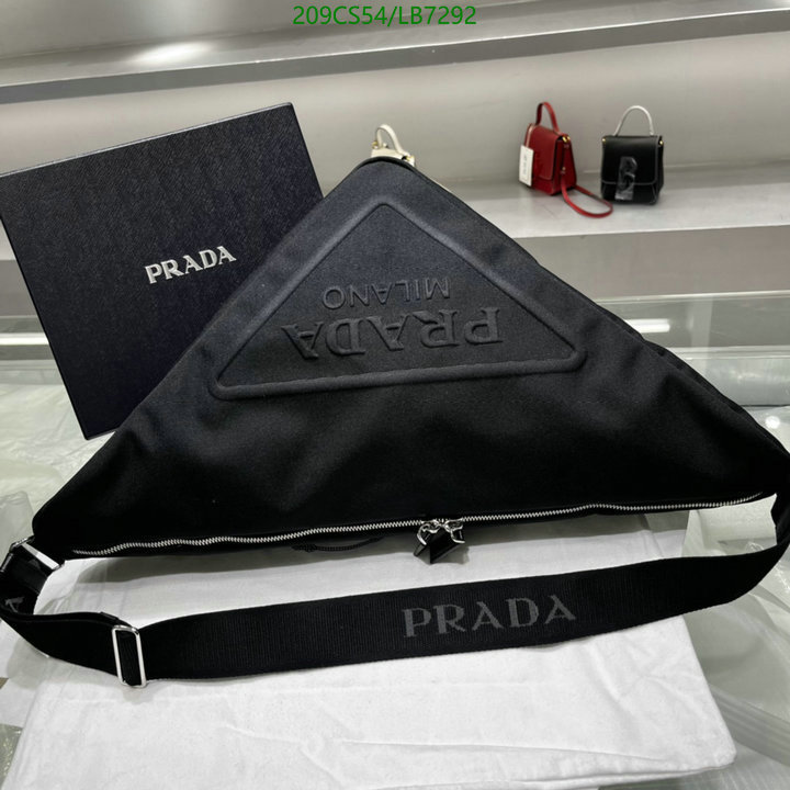 Prada Bag-(Mirror)-Triangle,Code: LB7292,$: 209USD