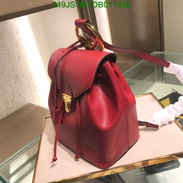 Fendi Bag-(Mirror)-Backpack-,Code: FDB011456,$: 249USD