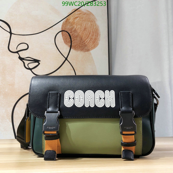 Coach Bag-(4A)-Diagonal-,Code: ZB3253,$: 99USD