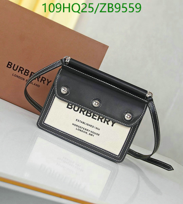 Burberry Bag-(4A)-Diagonal-,Code: ZB9559,$: 109USD